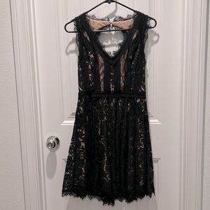 Black Lace Dress, Size S